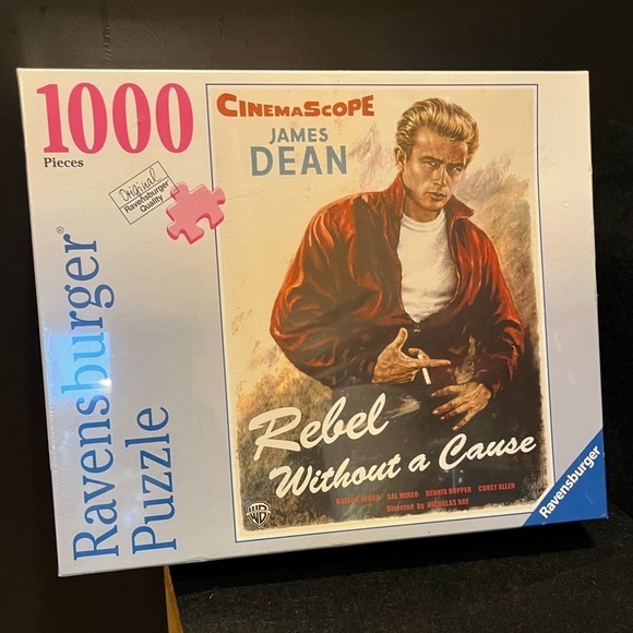 Ravensburger Other - Ravensburger James Dean Rebel Without a Cause 1000 Piece Puzzle Sealed NIB